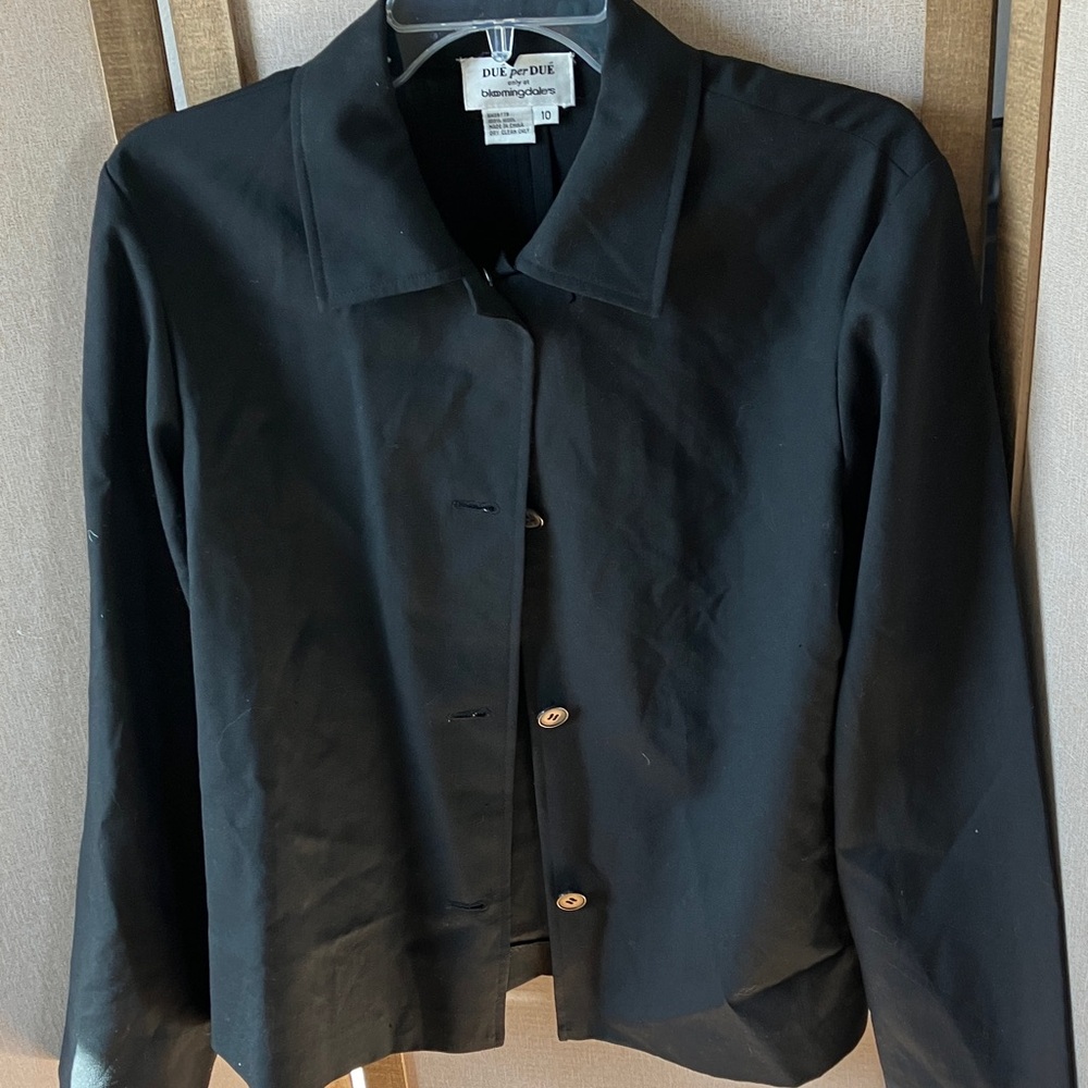 FINAL MARKDOWN Due per due Women's Black Jacket 10